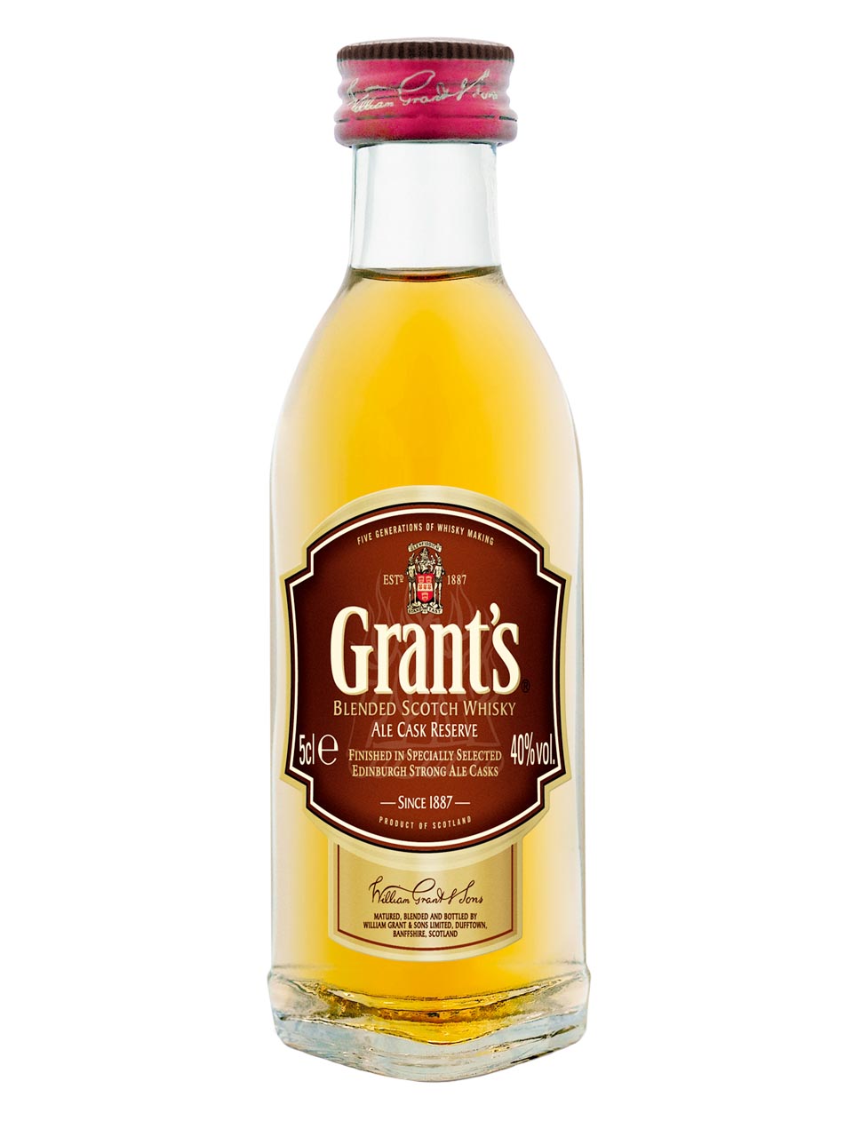 Grant's Triple Wood Blended Scotch Whisky 43% 0.05L PET null - onesize - 1