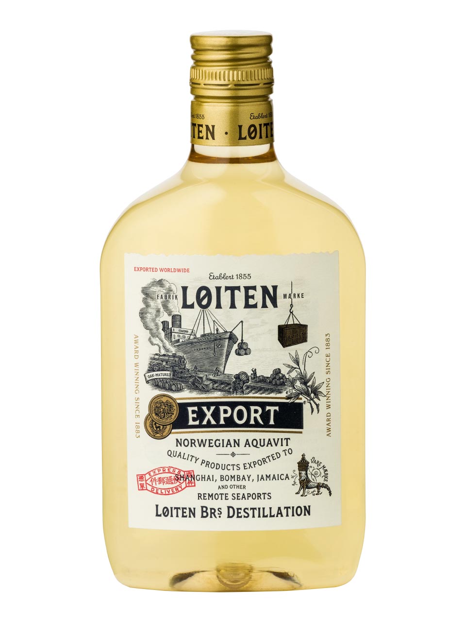 Loitens Export Aquavit.40%0.5L PET* null - onesize - 1