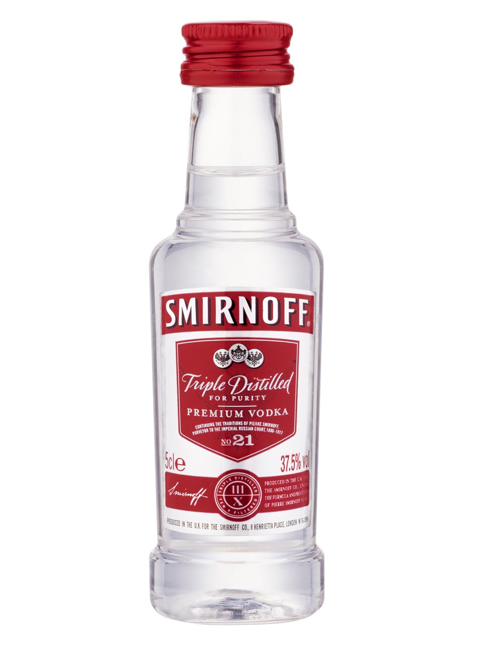 Smirnoff Red 37.5% 0.05L PET null - onesize - 1