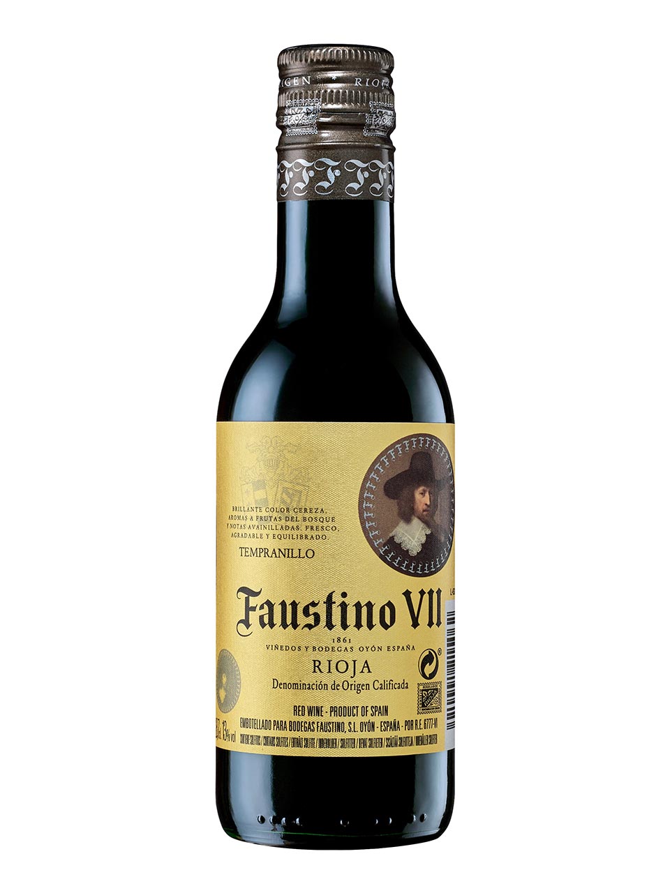 Faustino, Faustino VII, Rioja, DO, dry, red (screwcap) 0.187L null - onesize - 1