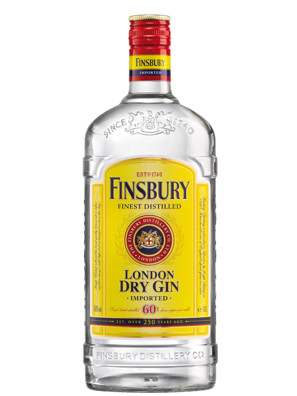 Finsbury London Dry Gin 60% 1L null - onesize - 1