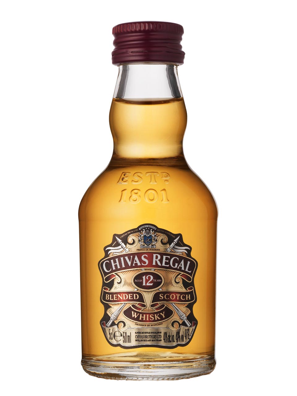 Chivas Regal Blended Scotch Whisky 12yo 40% 0.05L null - onesize - 1