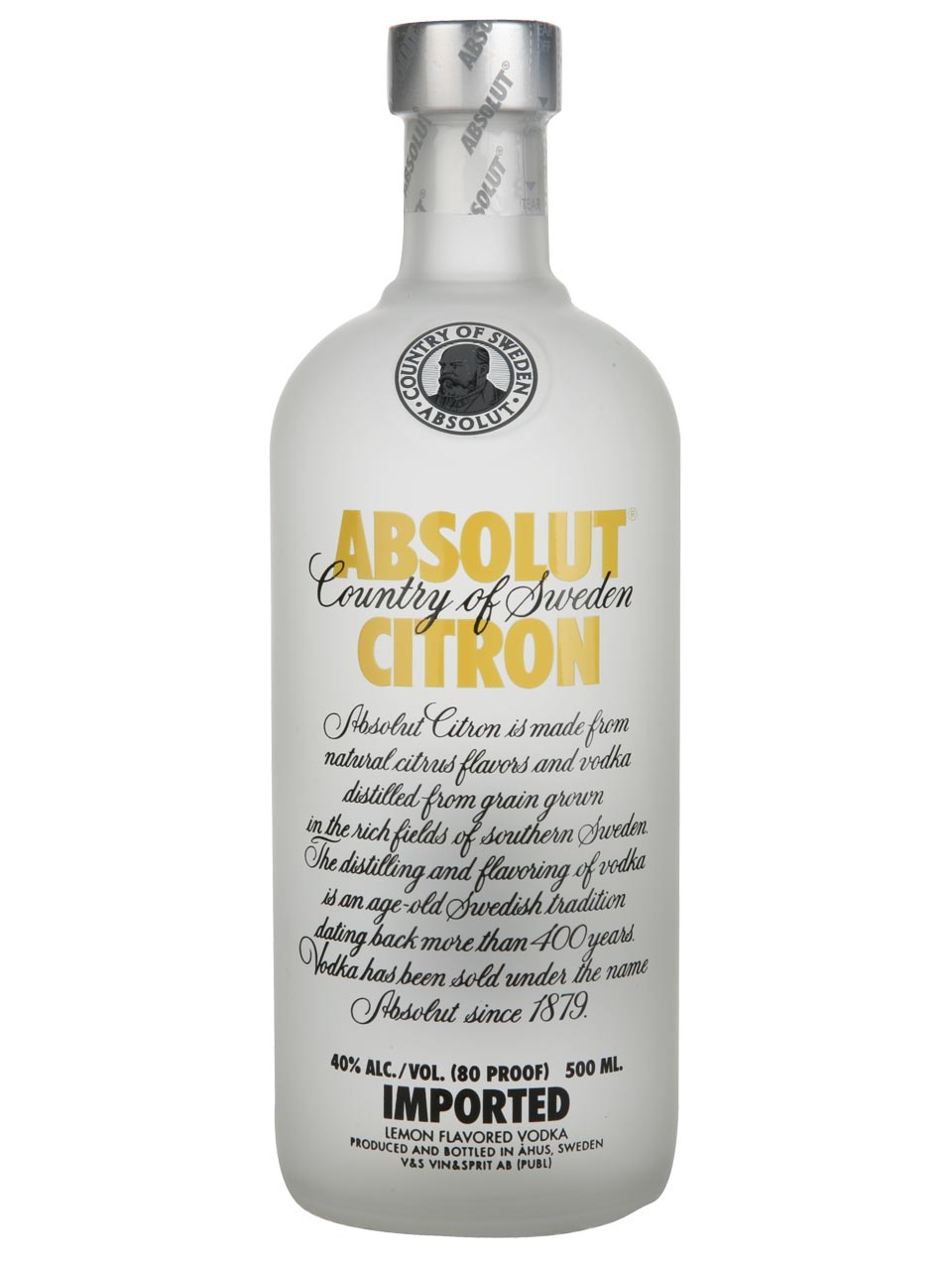 Absolut Vodka Citron 40% 0.5L null - onesize - 1