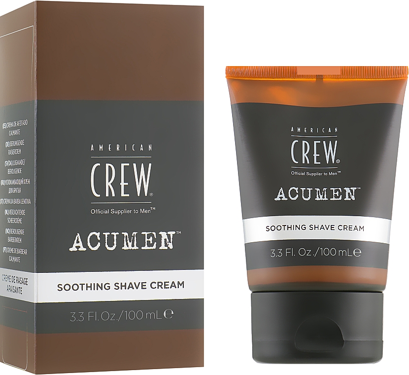 American Crew Acumen Soothing Shave Cream 100 ml null - onesize - 1