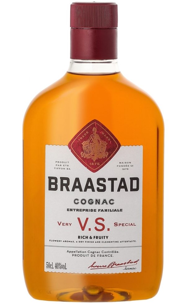 Braastad VS 40% 0.5L PET* null - onesize - 1