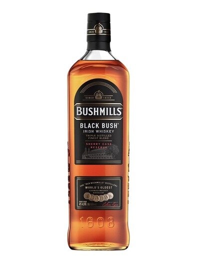 Bushmills Black Bush Blended Irish Whiskey 40% 1L gift pack null - onesize - 1