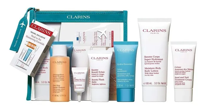 Clarins Head-To-Toe Moisture Essentials Travel Set null - onesize - 1