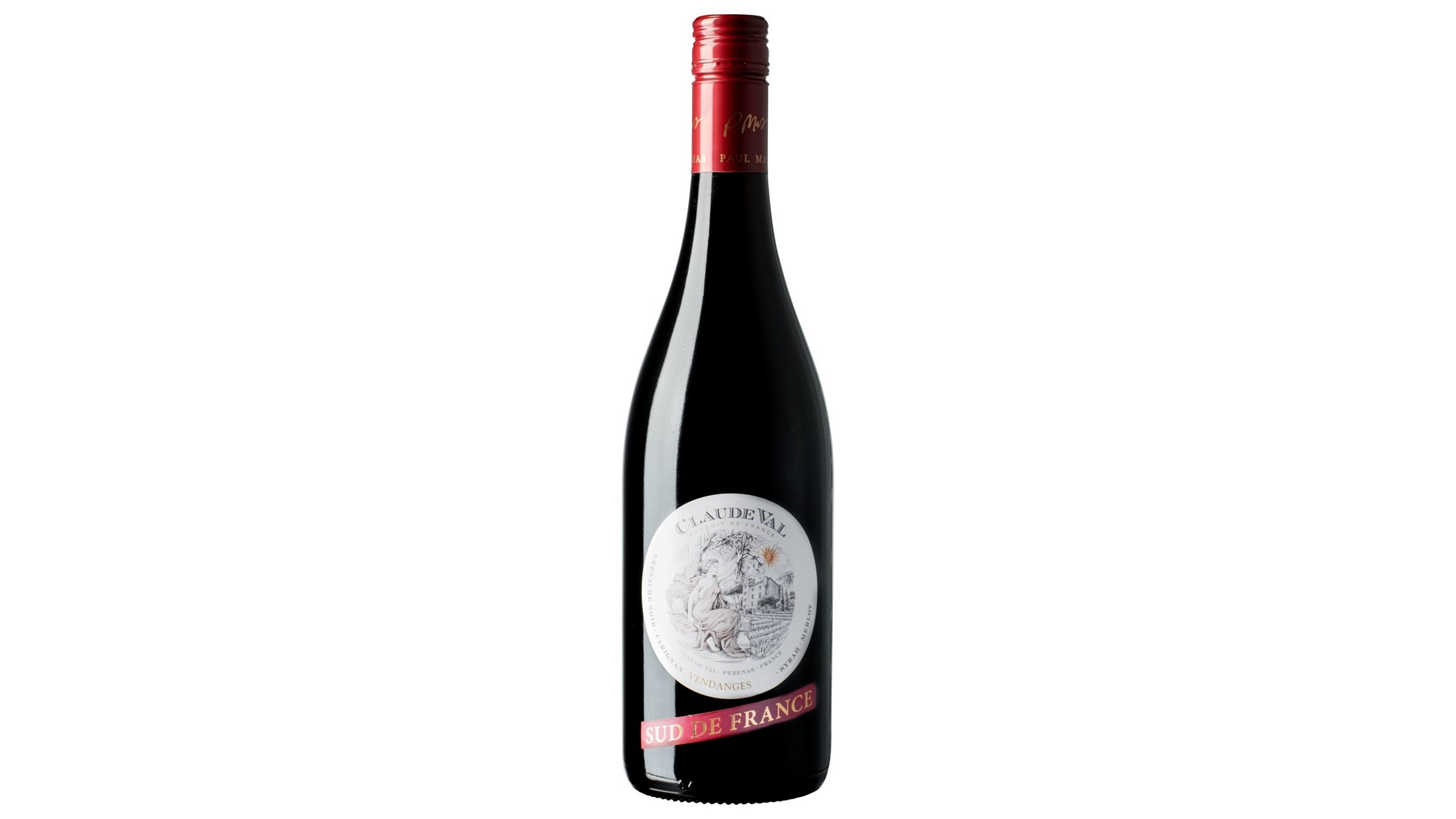 CLAUDE VAL ROUGE 13% 75CL null - onesize - 1