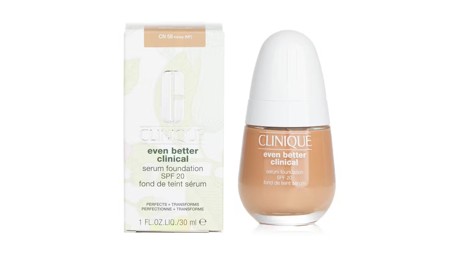 Clinique Even Better Clinical Serum Foundation SPF 20 N° 58 Honey 30 ml null - onesize - 1