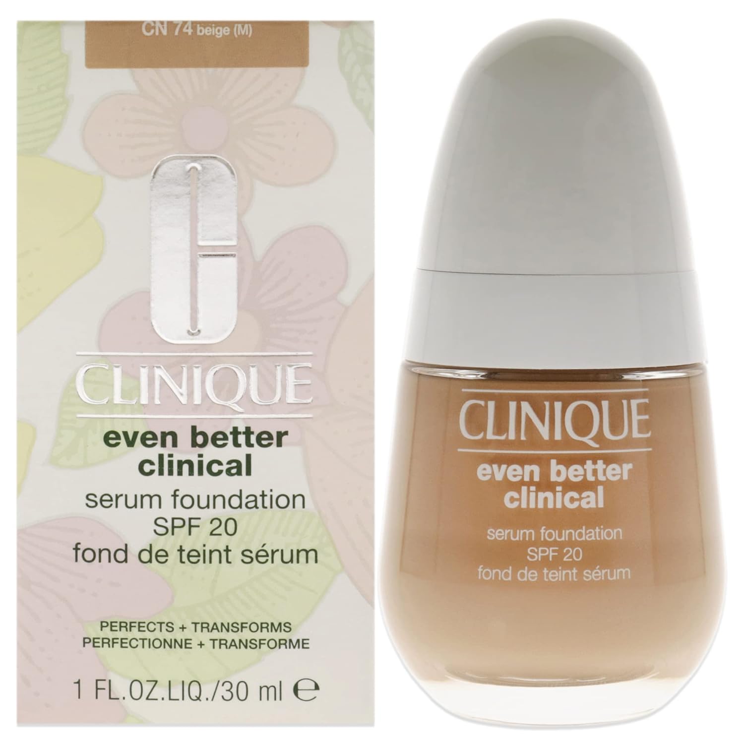 Clinique Even Better Clinical Serum Foundation SPF 20 N° 74 Beige 30 ml null - onesize - 1