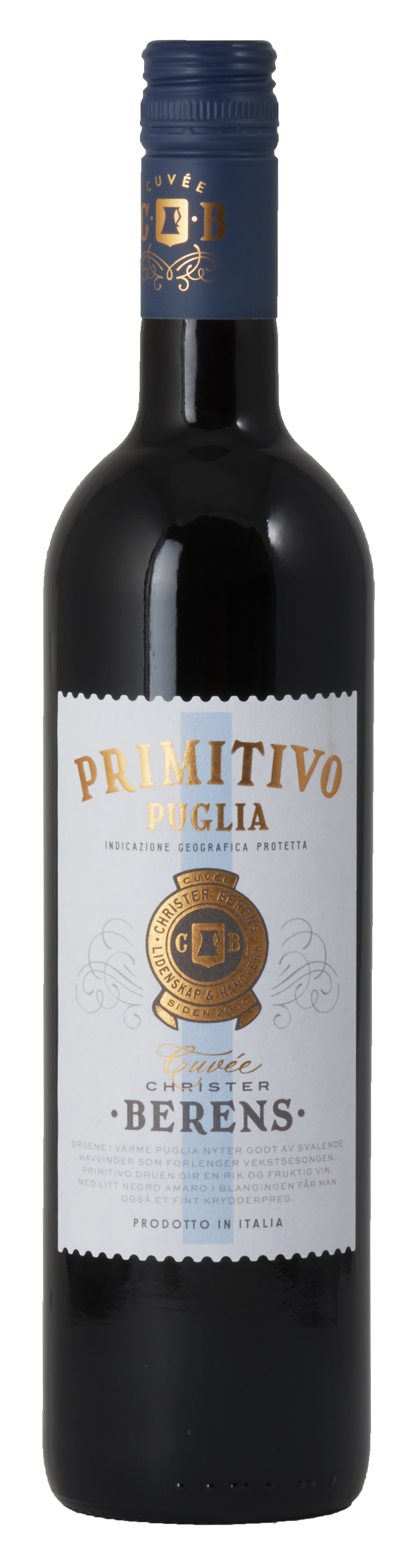 Cuvée Christer Berens San Marzano Primitivo 75 cl null - onesize - 1