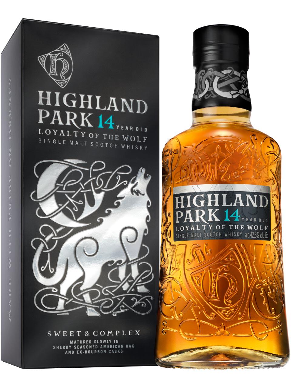 Highland Park Wolf Island Single Malt Scotch Whisky 14y 42.3% 0.35L gift pack null - onesize - 1
