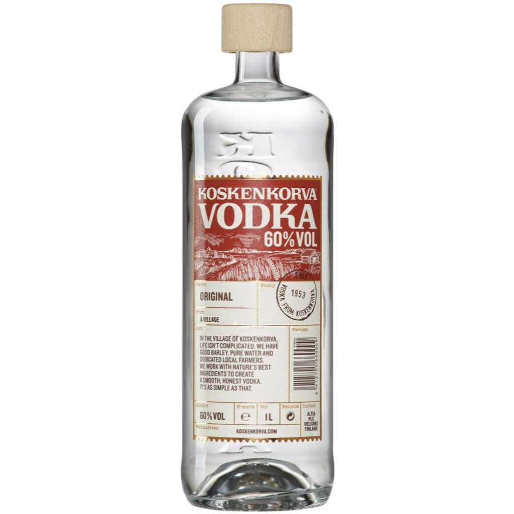 Koskenkorva Vodka 60% 1L null - onesize - 1