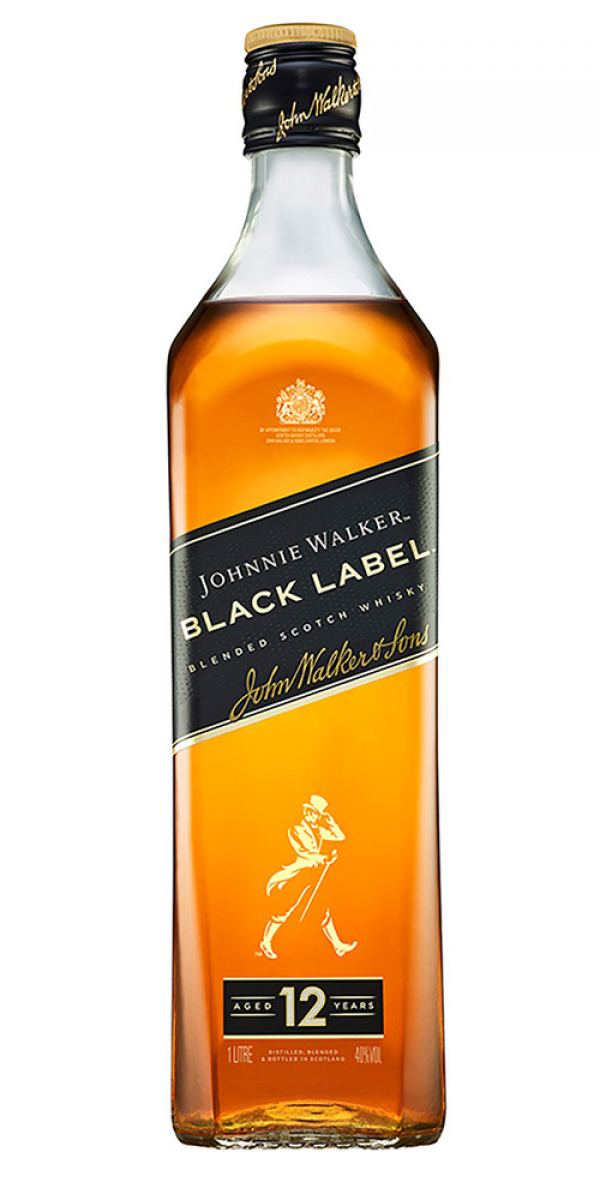 Johnnie Walker Black Label Blended Scotch Whisky 40% 0.5L null - onesize - 1