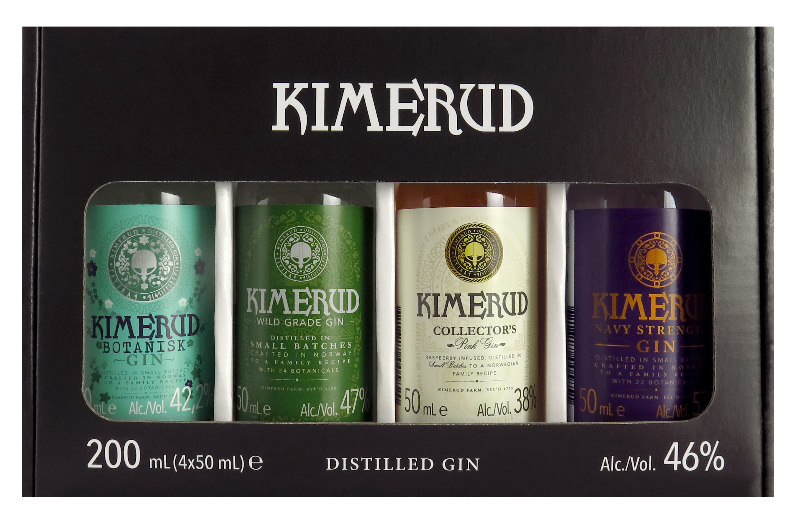 Kimerud Gin Giftbox 20cl 46% null - onesize - 1