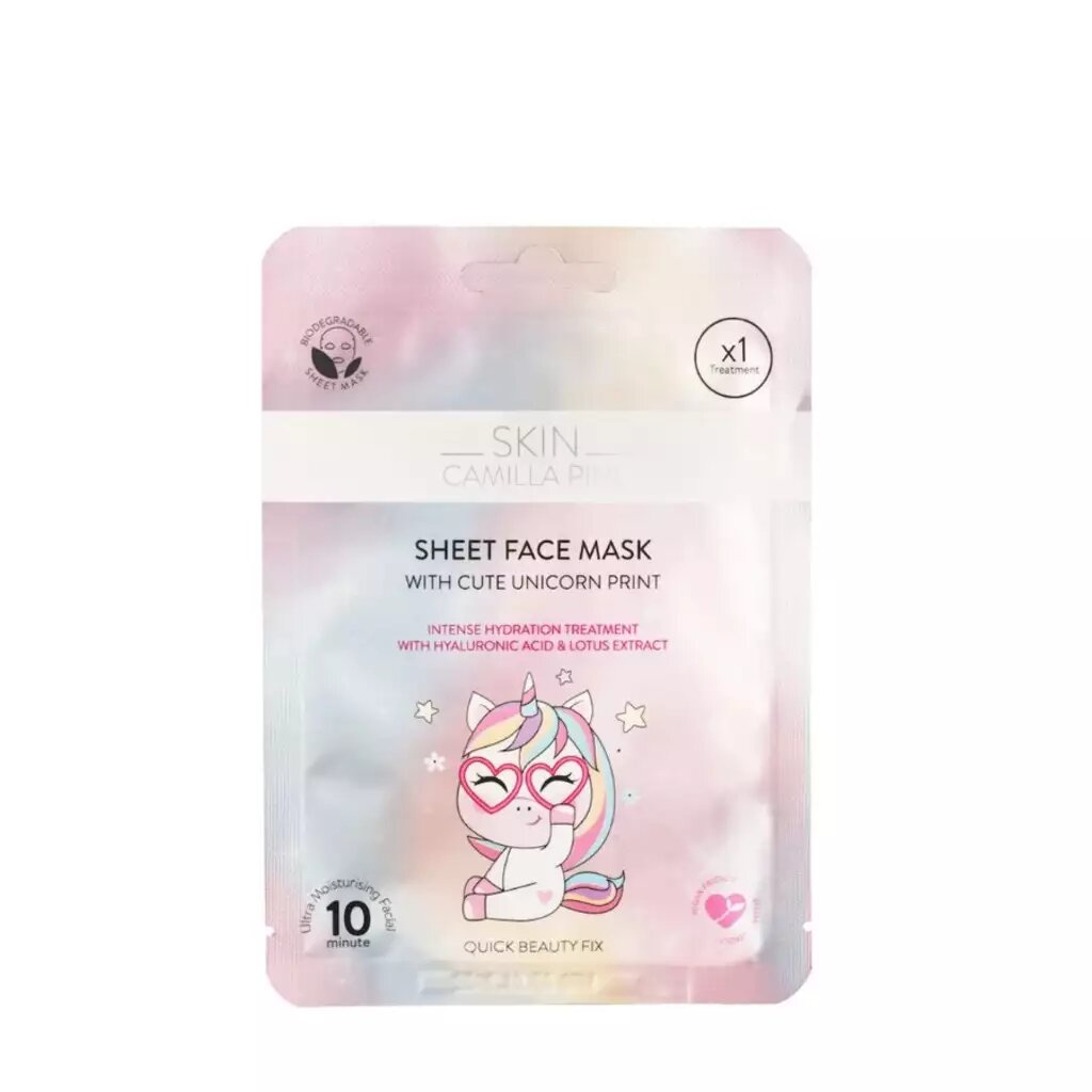 Camilla pihl Skin Camilla Pihl Unicorn Sheet Mask null - onesize - 1