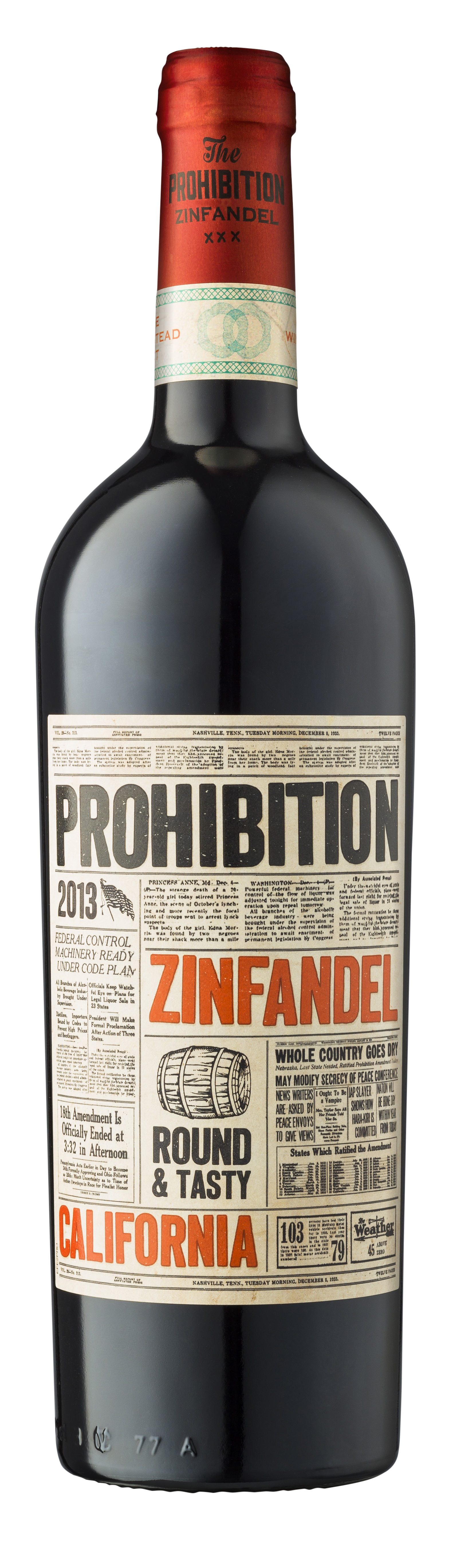 Prohibition Zinfandel 75cl null - onesize - 1