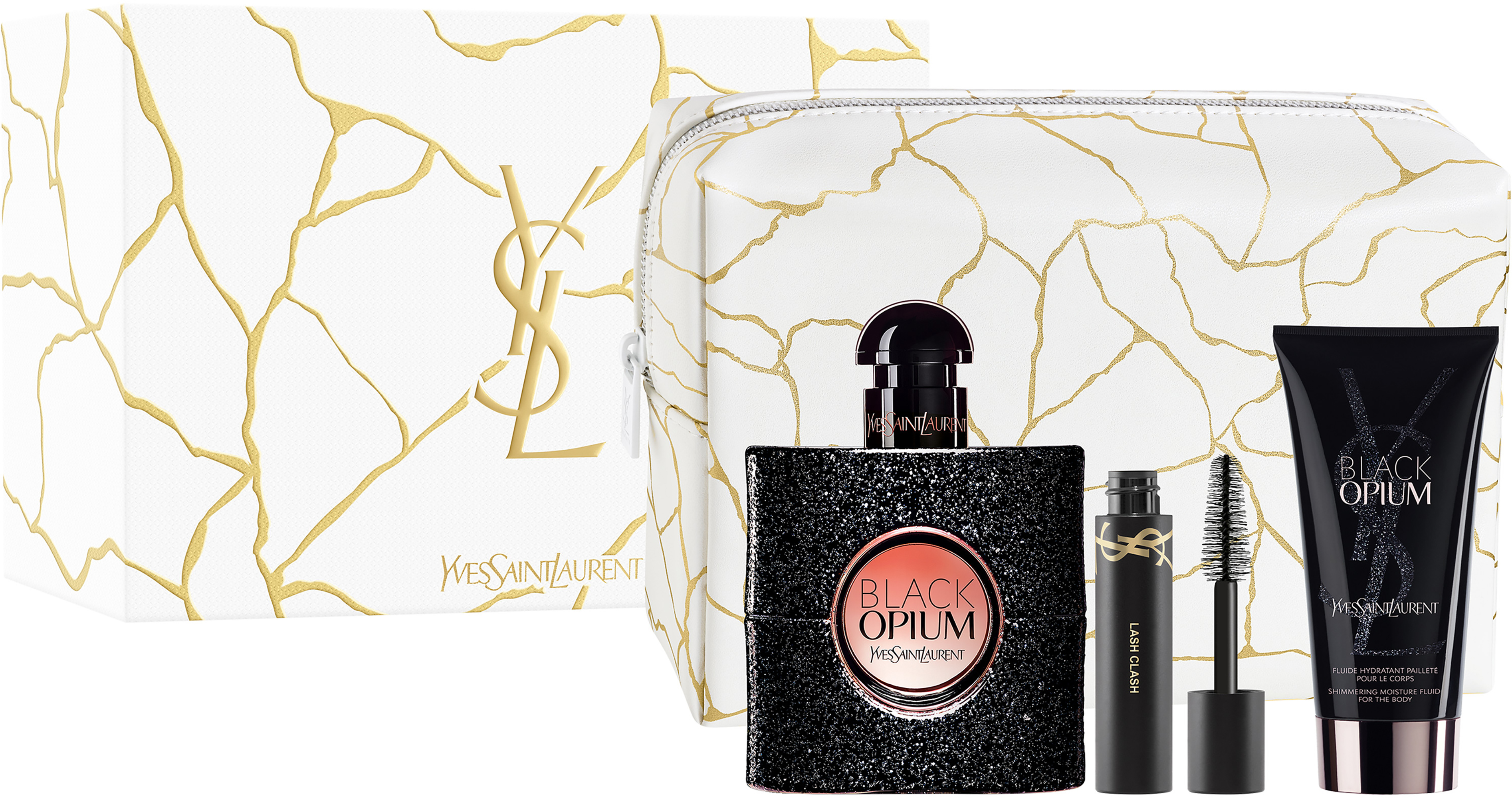Yves Saint Laurent Black Opium Set/EdP 50 ml + Body Lotion 50 ml +Mascara null - onesize - 1